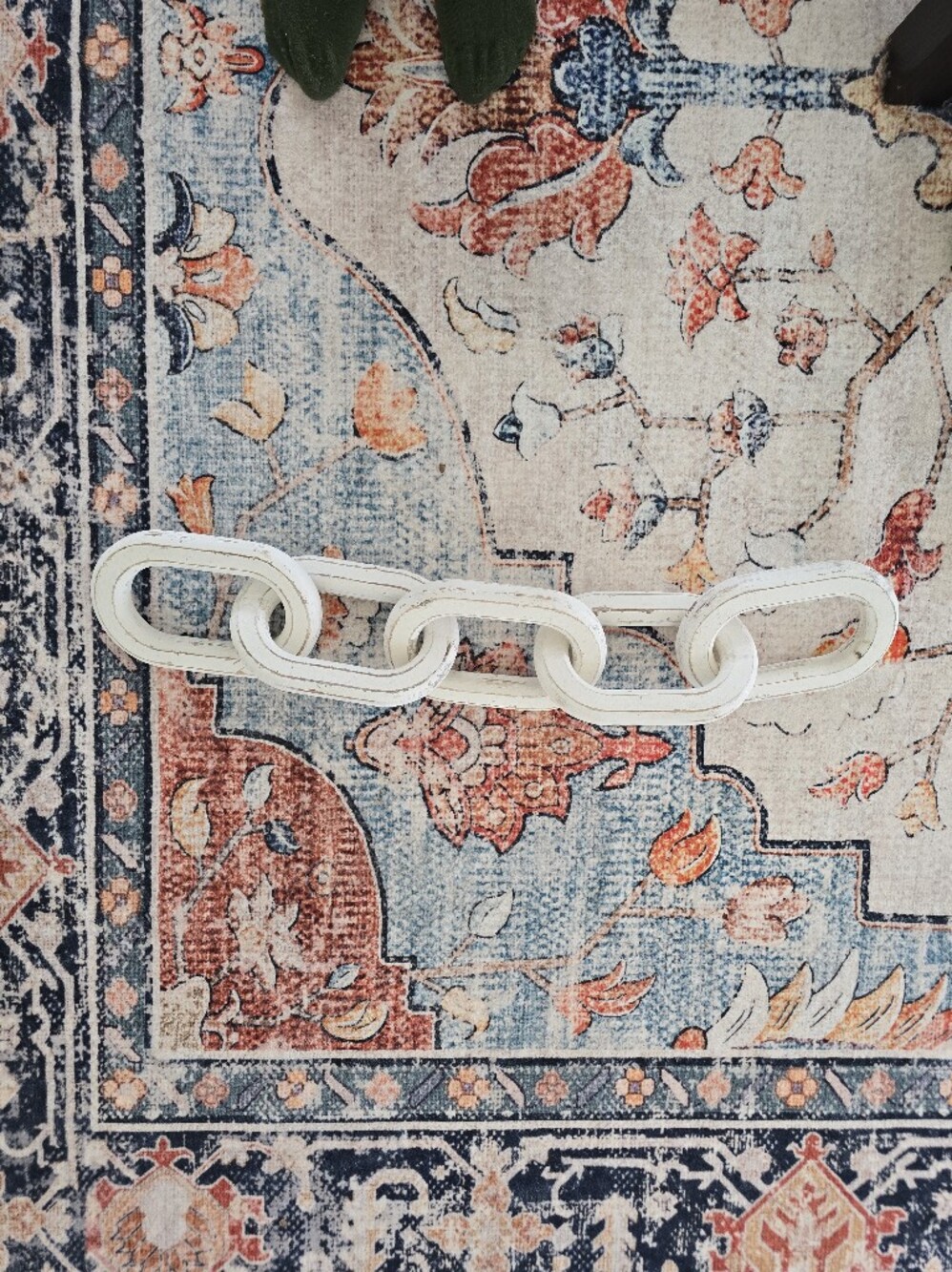 ▫️White Linked Chain Belt Home Decor◽️